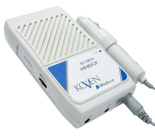 ES-100VX MiniDoppler Handheld Vascular | Koven Technology, Doppler