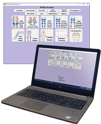 Smart-V-Link Vascular Testing Software